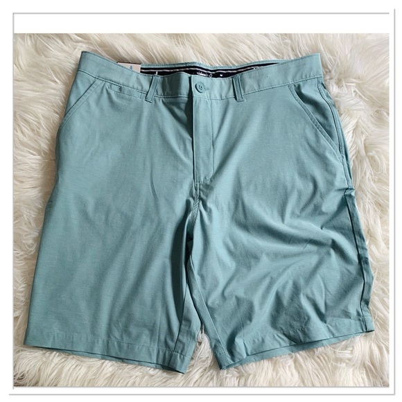 johnnie-O Other - NWT Johnnie-O Wyatt Chino Golf Shorts Blue 35